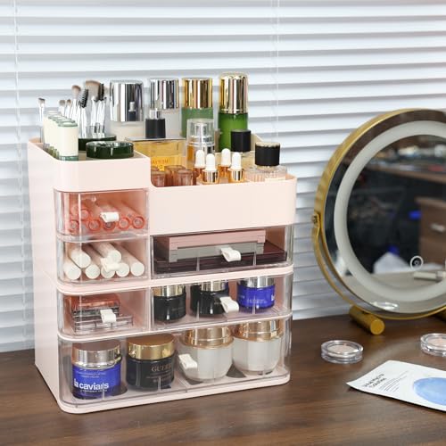 Plastic White 3 Drawer Makeup Organizer F969152