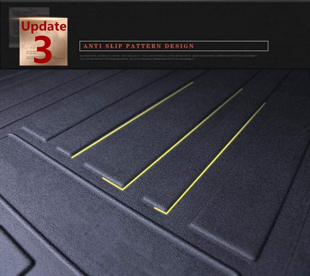 Cargo Liners Waterproof TPO Rear Trunk Tray Floor Mat Set of 2 R1196