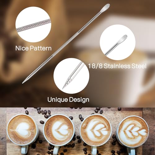 Compact Espresso Coffee Machine with Milk Frother Steam Wand X70755
