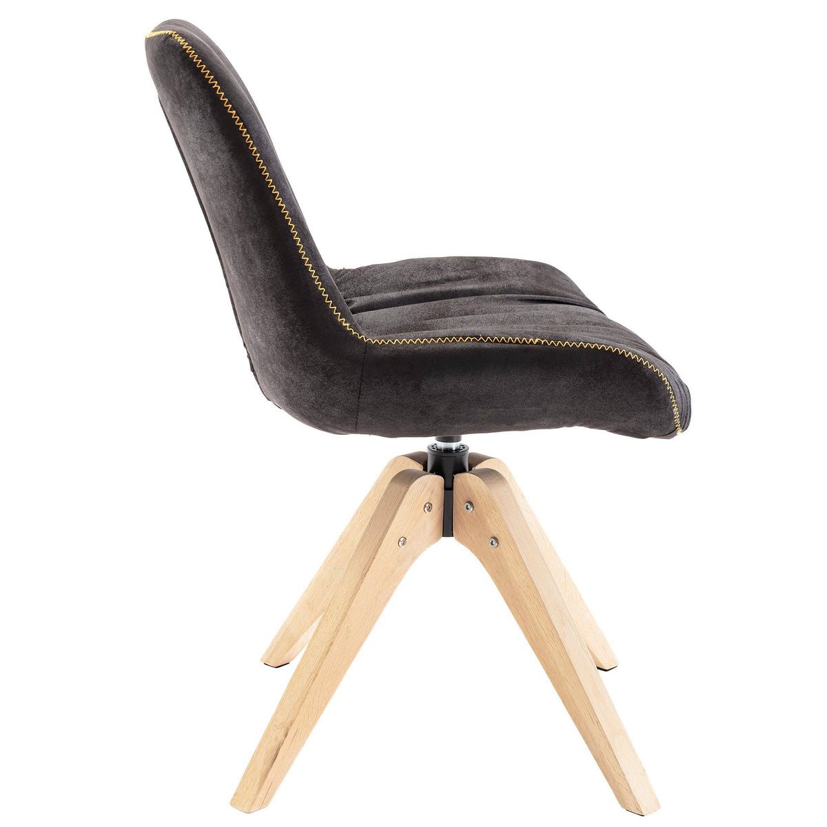 Swivel Side Chair Black I766
