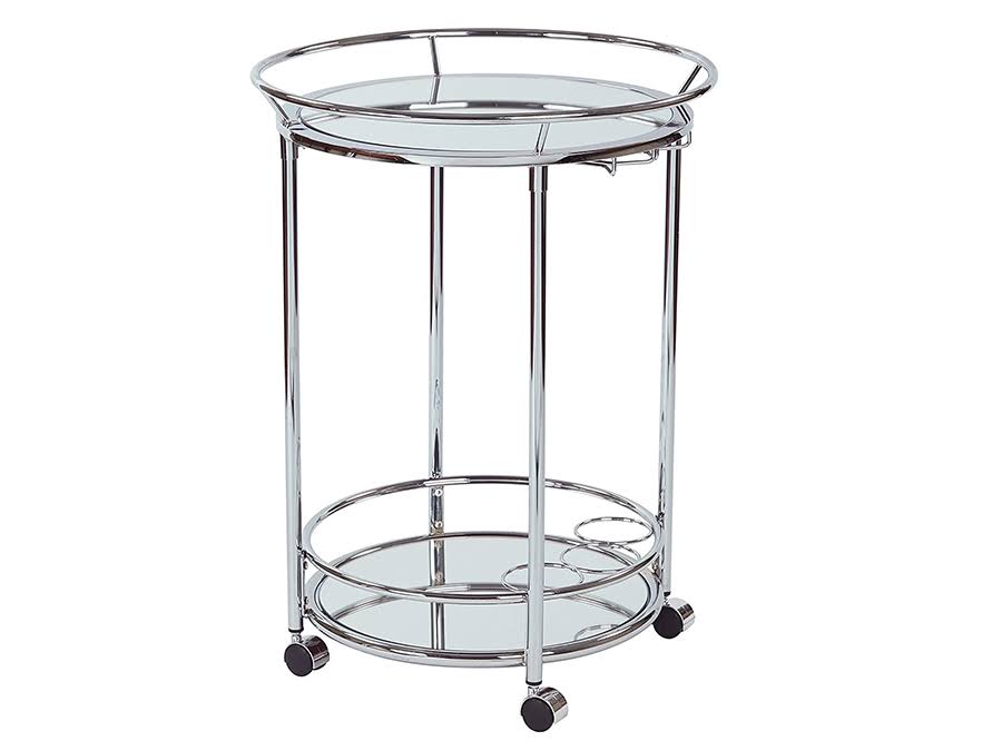 Chrome Serving Cart H5434