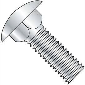 Qty 6 Carriage Bolt, 7/16-14 x 1-3/4x22, Round Head, Steel, Zinc, Grade 5, Pkg of 50 S185