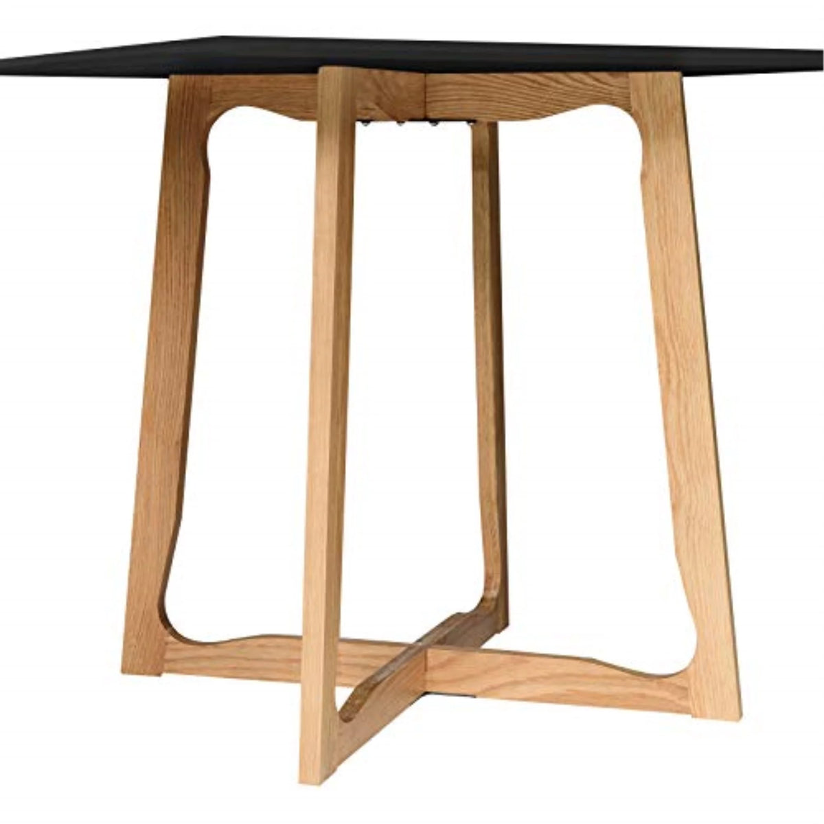 Black Square Wood Dining Table D99757