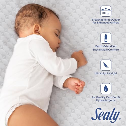 Breathable Crib Mattress, 2 Stage, 52x28 Y97186