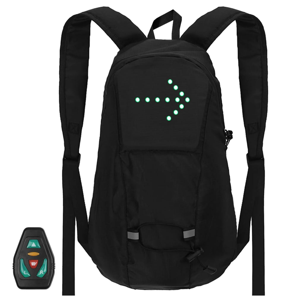 Turn Signal Bike Pack 15L Waterproof Wireless Remote Control Bag O8002