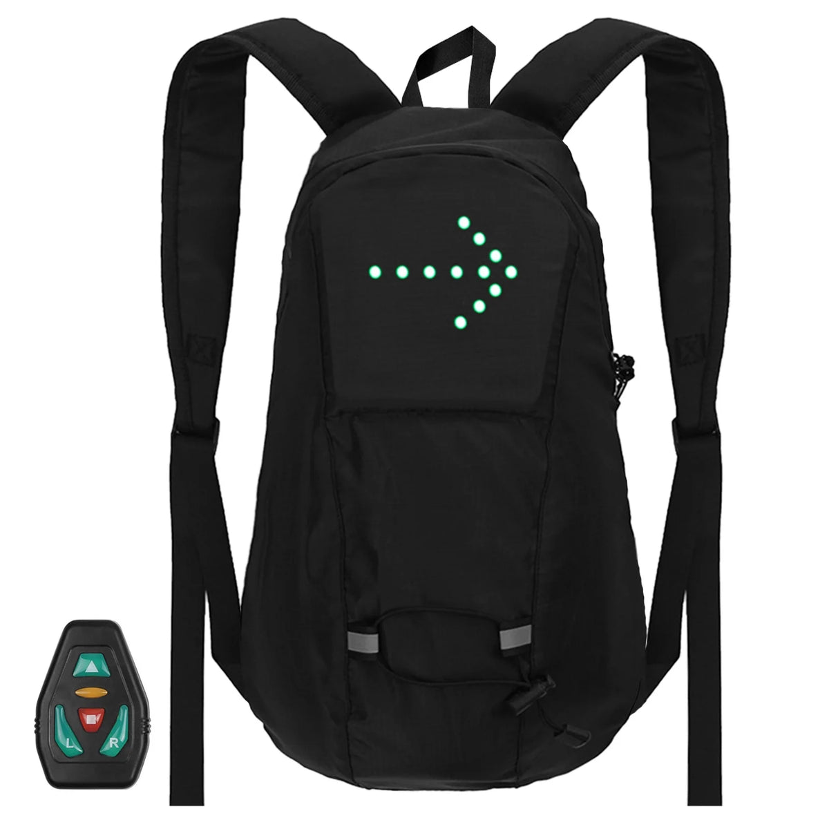 Turn Signal Bike Pack 15L Waterproof Wireless Remote Control Bag O8002