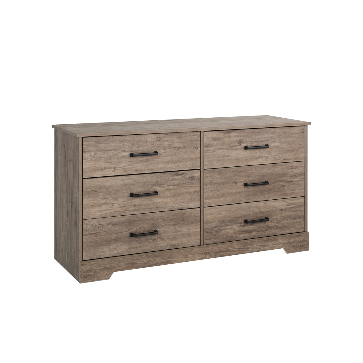 Black 6 Drawer Dresser Y3968