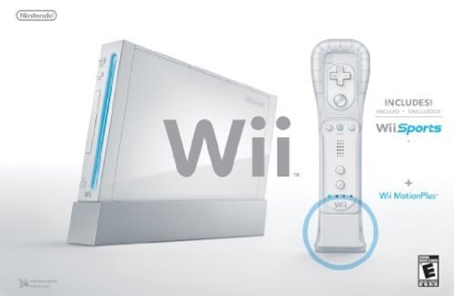 White Wii with Wii Sports Game O70625