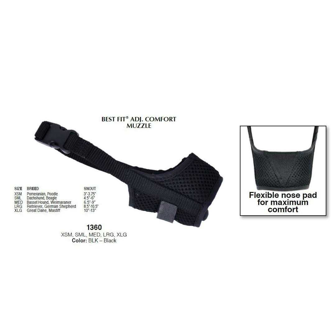 Adjustable Dog Muzzle W990