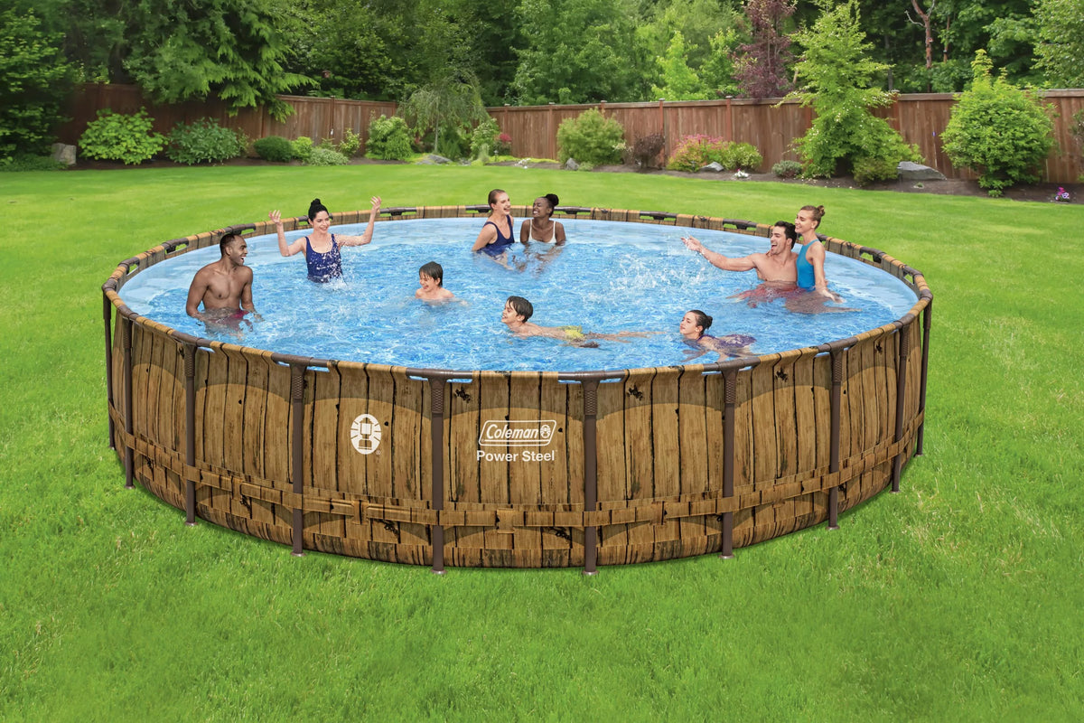 Round Metal Frame Above Ground Pool Set H48183