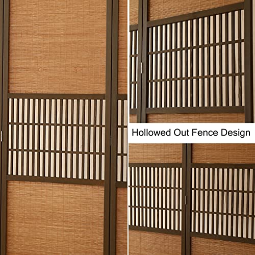 Bamboo Folding Room Divider 3 Panel Q4040