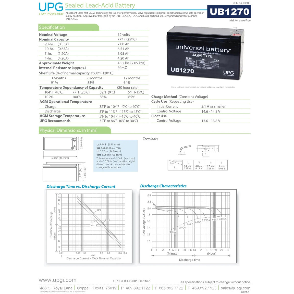 12V 7AH Acid Battery K7243