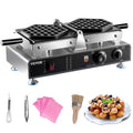 Commercial Bubble Waffle Maker Electric 1500W D7201