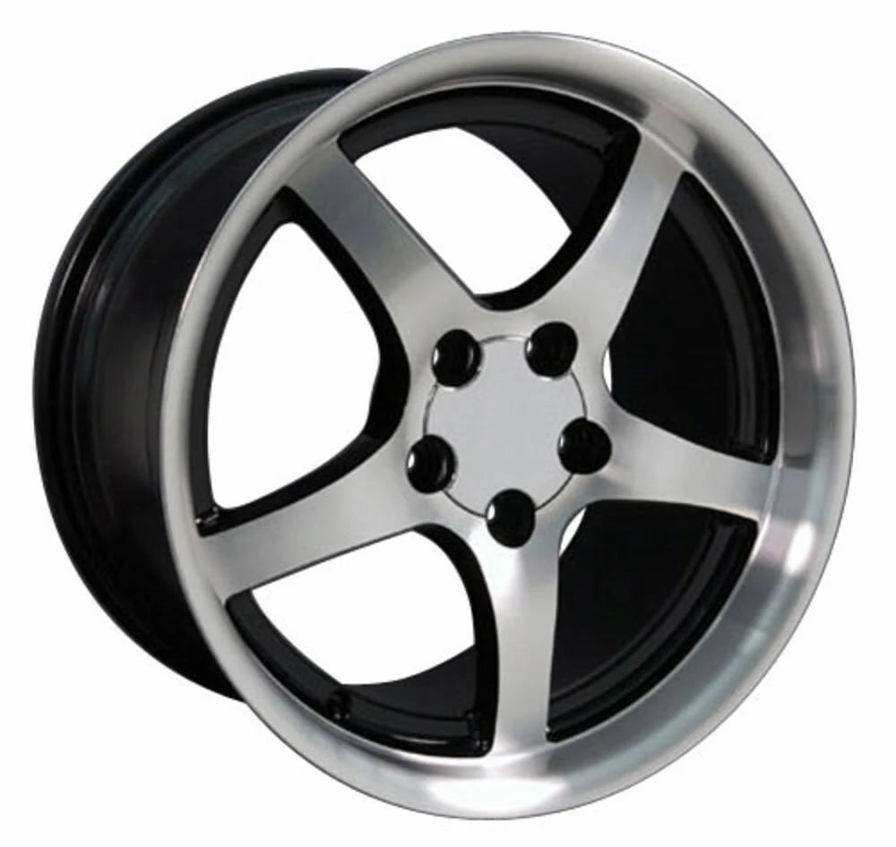 Black 17x9.5 Wheel Rim D975087