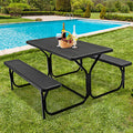 Green Picnic Table Bench Set L1145