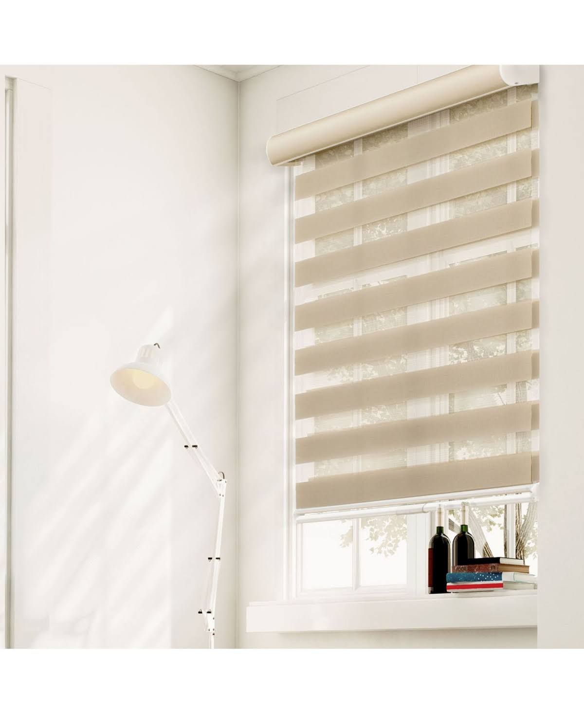 Zebra Roller Shades, 66 inch x 72 inch T2048