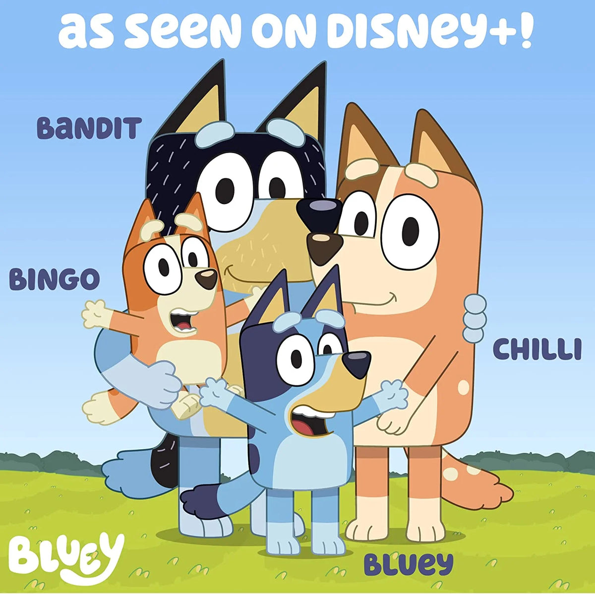 Bluey Decorate Your Own Reusable BPA-Free Water Bottle with Repositionable Stickers R838217