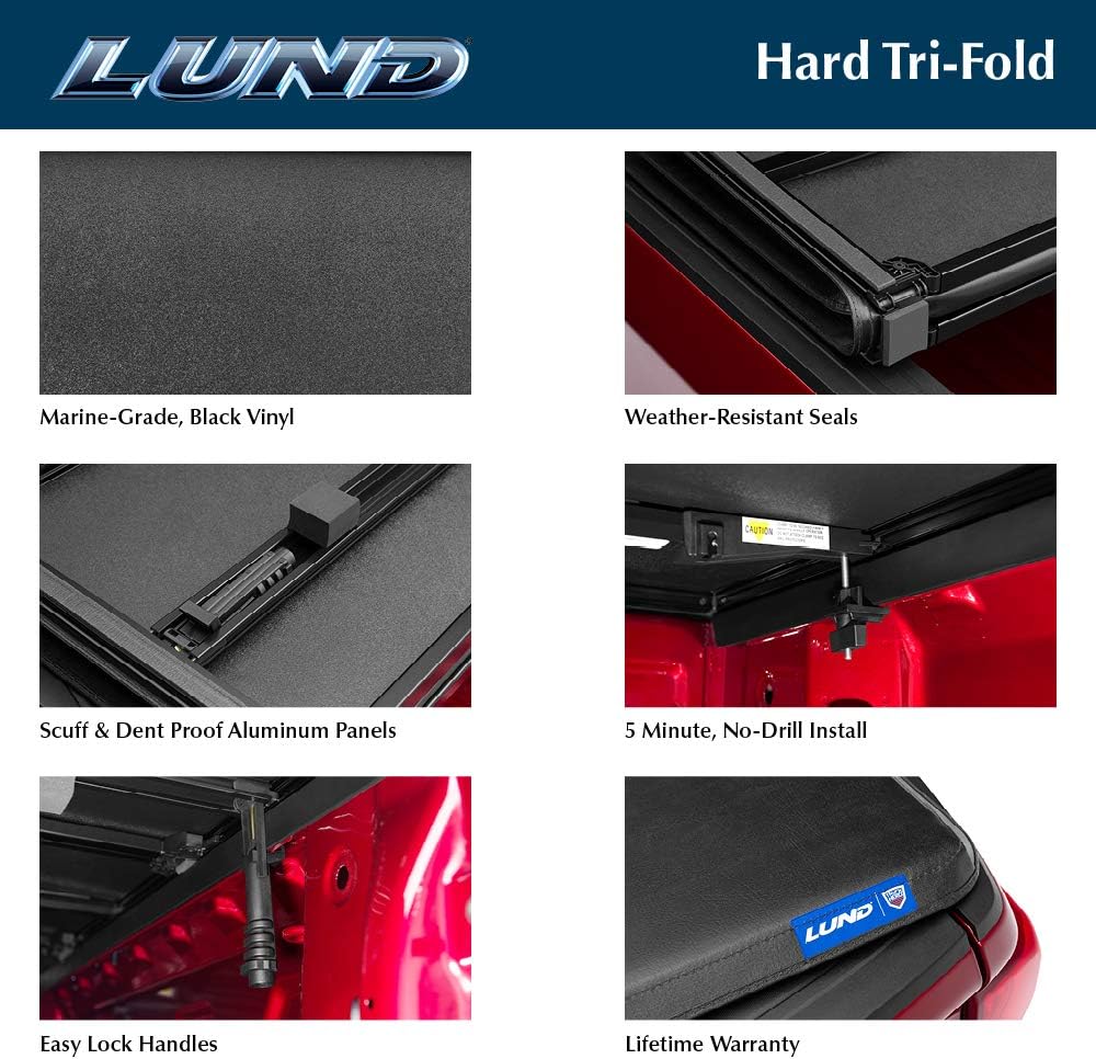 Hard Tri-Fold Truck Bed Tonneau Cover D89477
