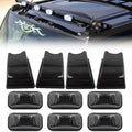 10pcs LED Cab Marker Light Housing Smoke Lens Roof Top Clearance Light Cover M7703