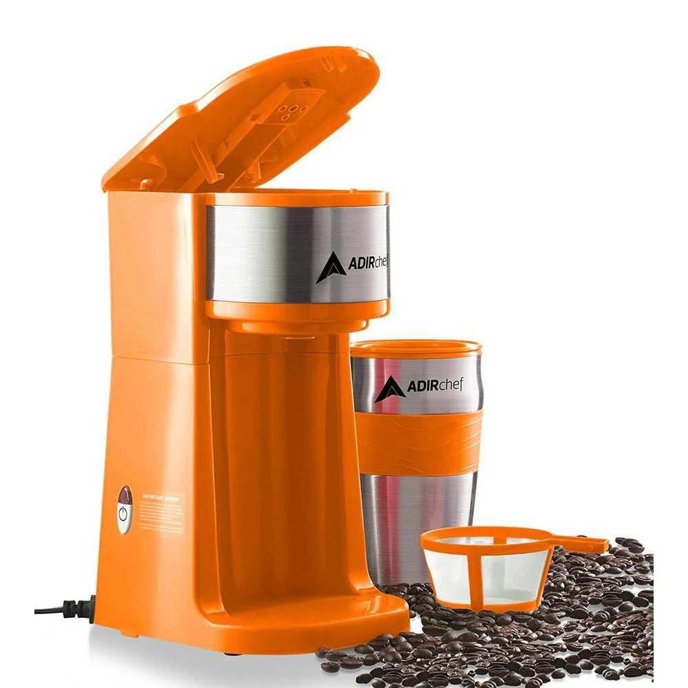 Single Serve Coffee Maker 15 oz. Black E597