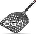12 inch Perforated Aluminum Pizza Peel E56914