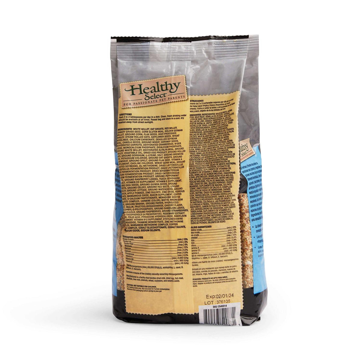 Parakeet Diet T41868
