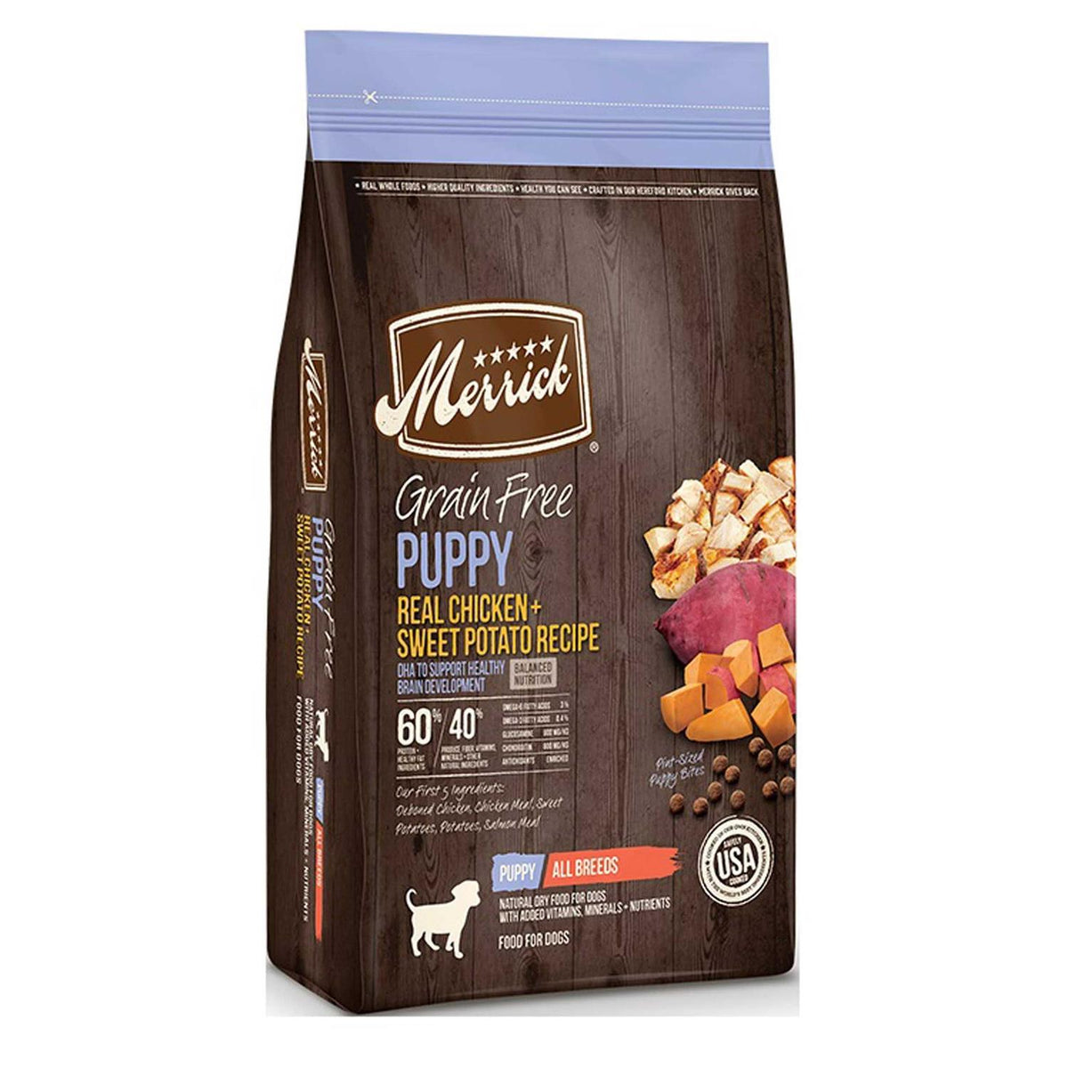 Grain Free Puppy Chicken Sweet Potato Recipe Dry Dog Food L747