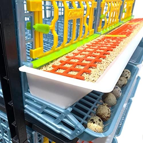 3 Layer ABS Plastic Quail Cage M988