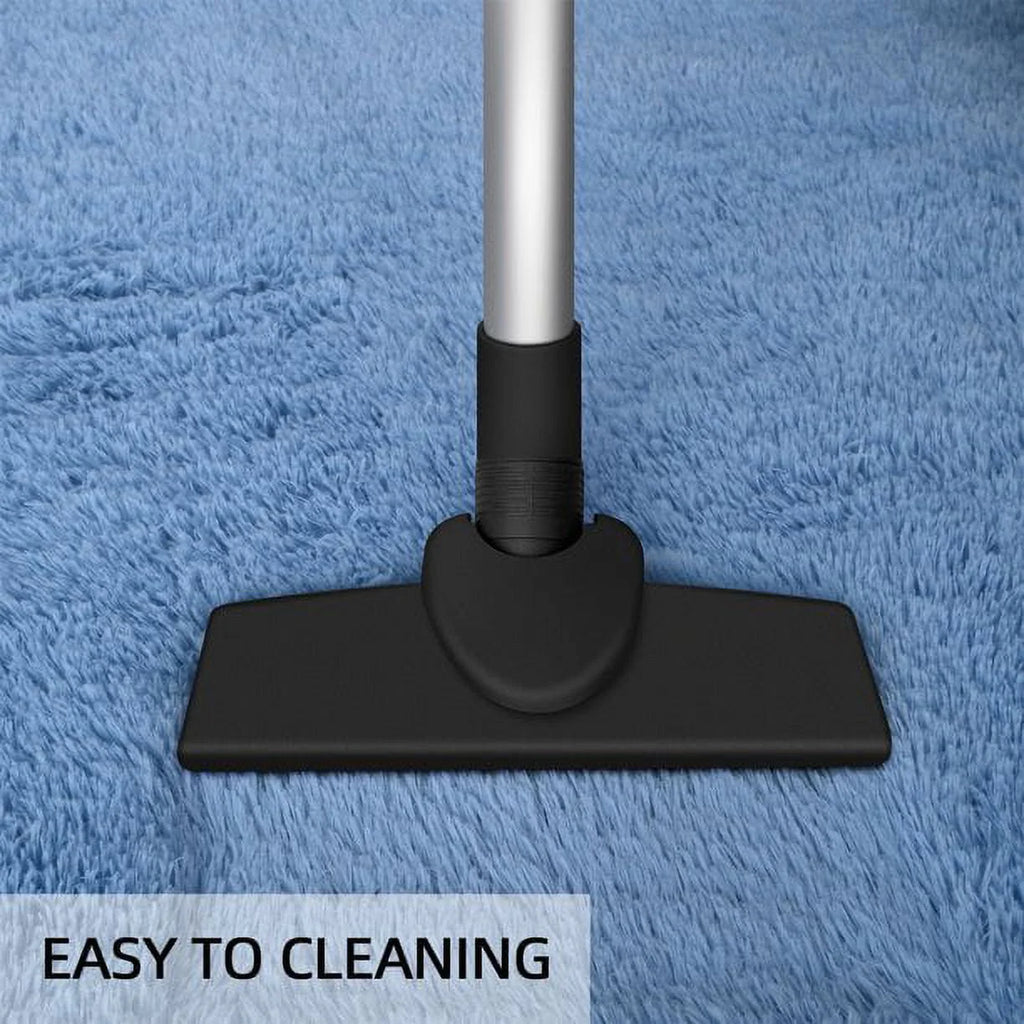 Super Soft Shaggy Area Rug 5'x8' Black P45900
