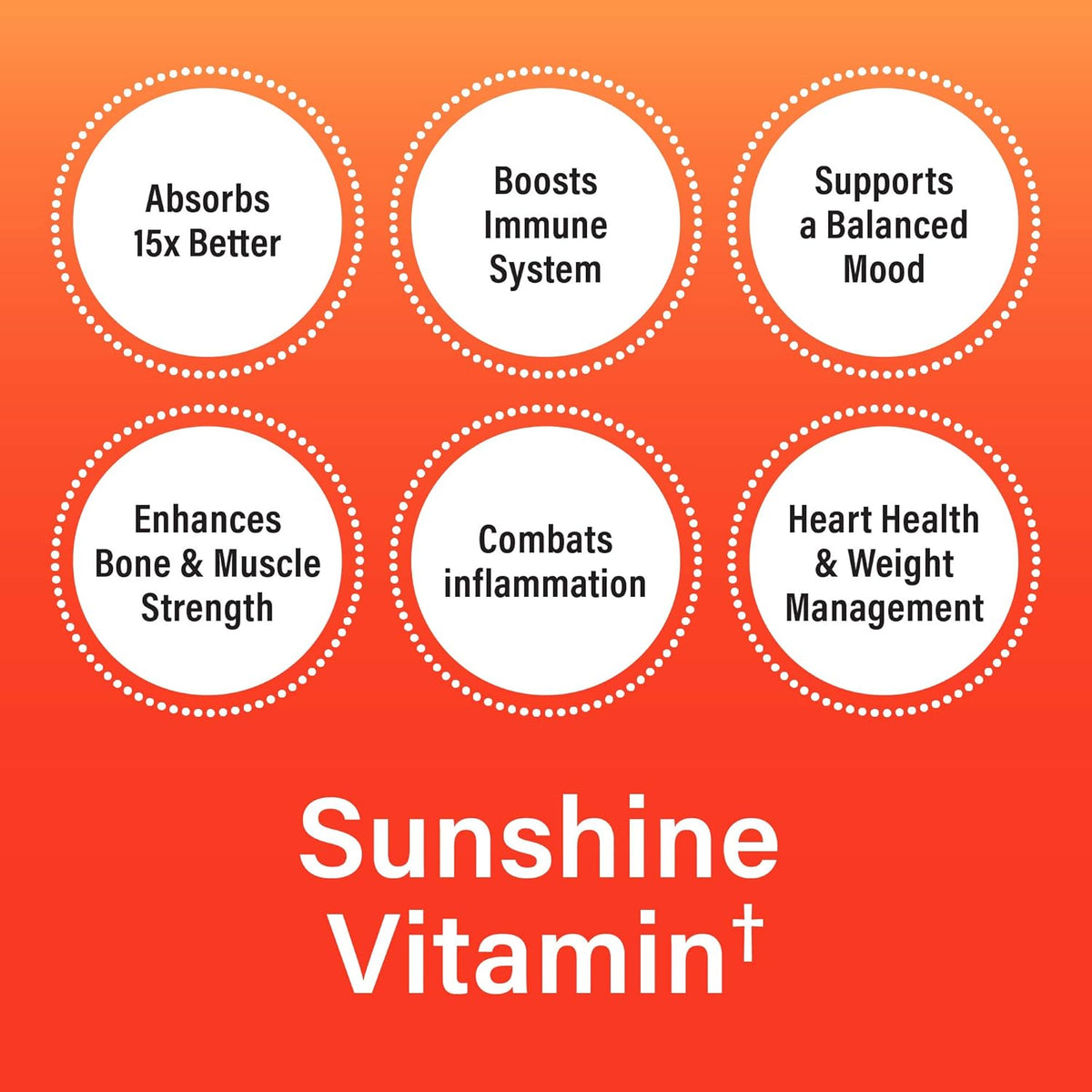 2,500 IU Liquid Vitamin D3 with K2 Supplement, 60 Servings, 4 fl oz A43457