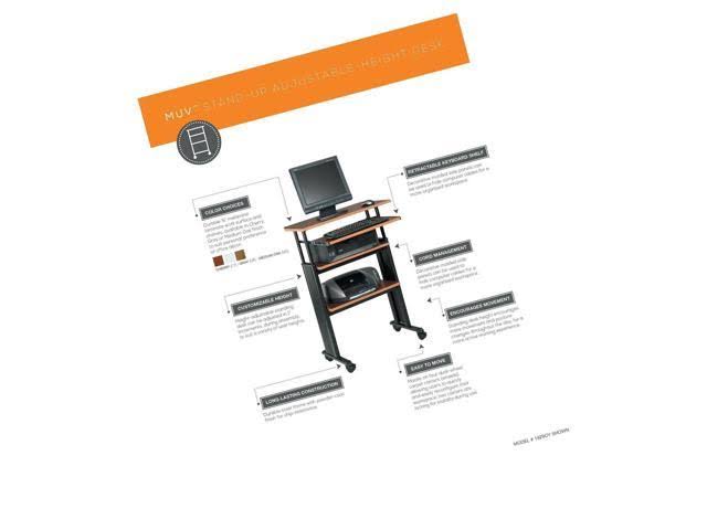Adjustable Height Desk J12837