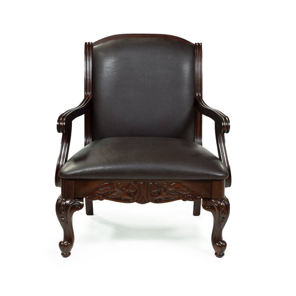 Dark Cherry Accent Chair Y946603