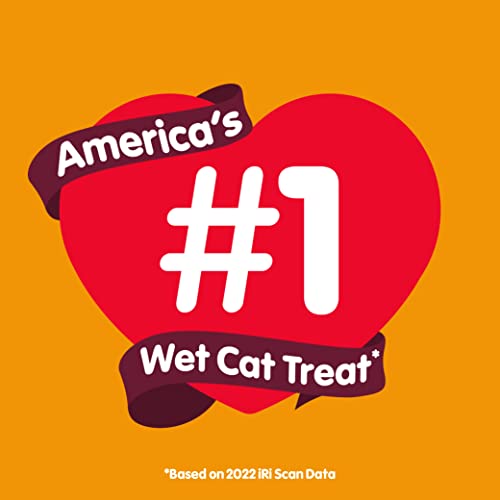 12 Pack 1.40 Ounce Chicken Flavor Lickable Wet Cat Treat Q77601