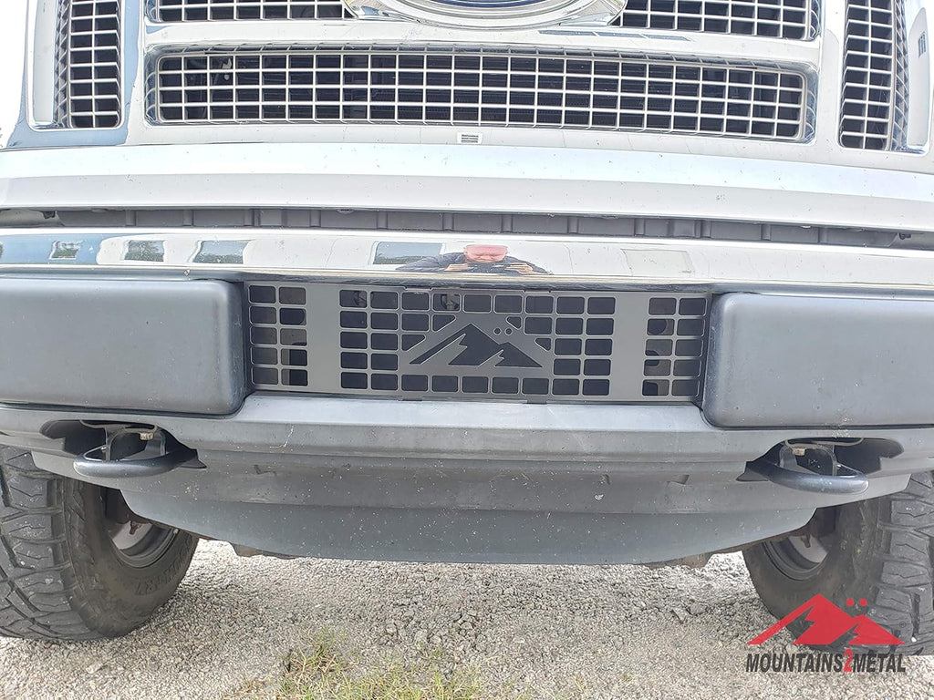 Black Stainless Steel Bumper Grille Insert N4417