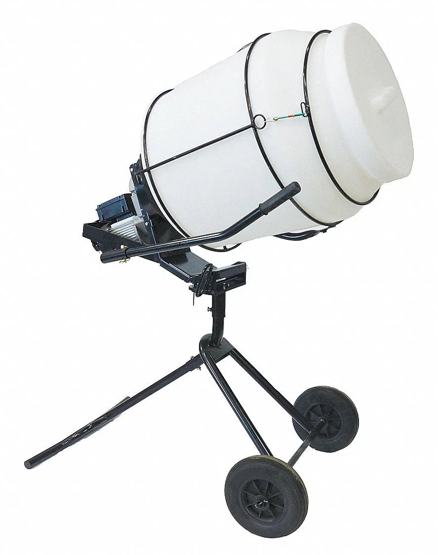 White Food Grade Mixer, 120V, 3/4HP Z5361