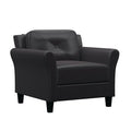 Faux Leather Armchair Q67841