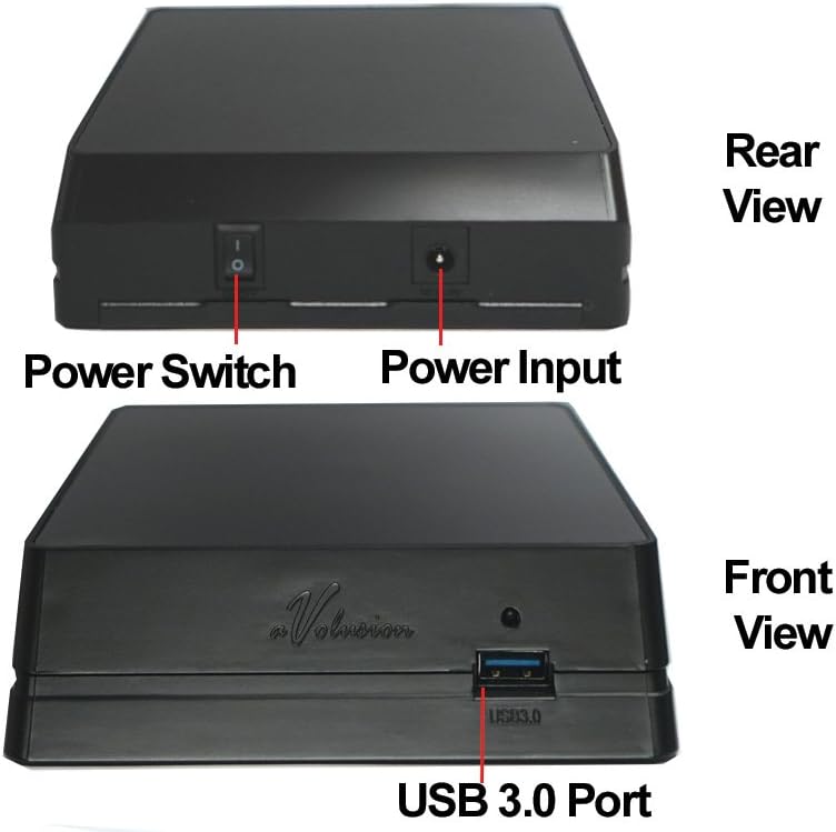 3TB 7200RPM USB 3.0 External Hard Drive Q206898