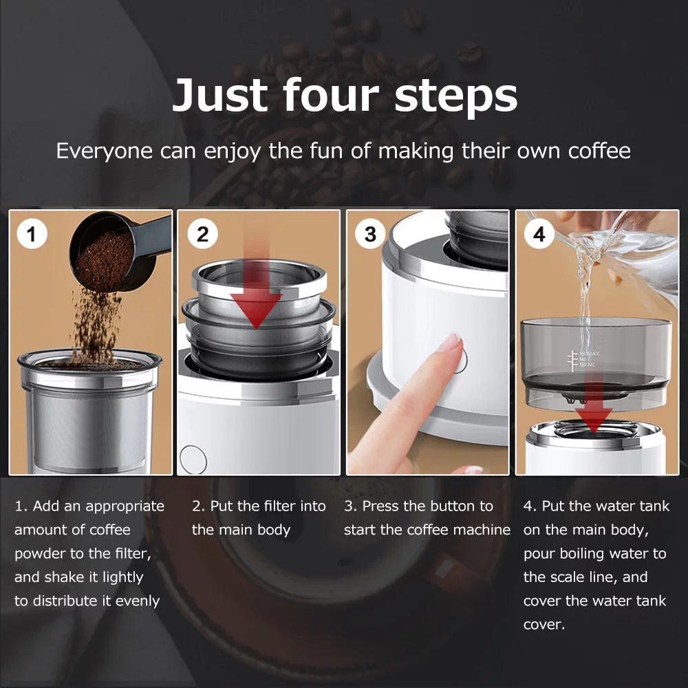 Portable Espresso Coffee Maker O36868