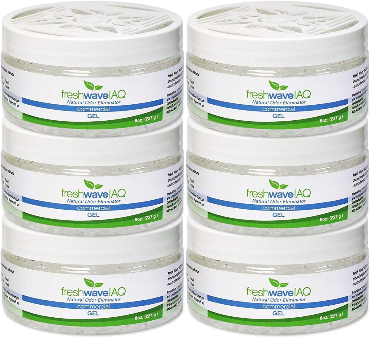Odor Eliminating Gel, 8 fl. oz. (Pack of 6) B7227