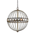 6-Light Globe Pendant Oil Rubbed Bronze A9946