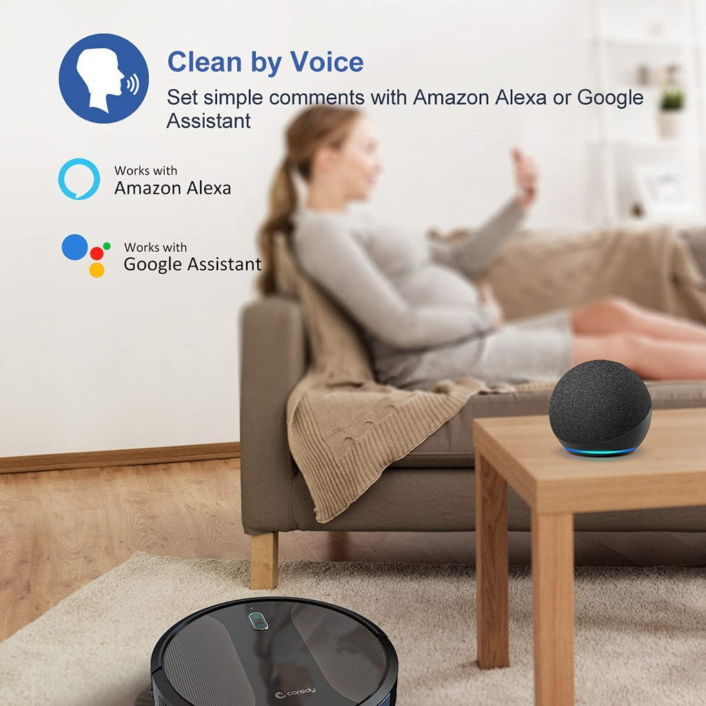 Robot Vacuum Cleaner, Wi-Fi, Sweep and Mop, 2000pa Strong Suction H13057