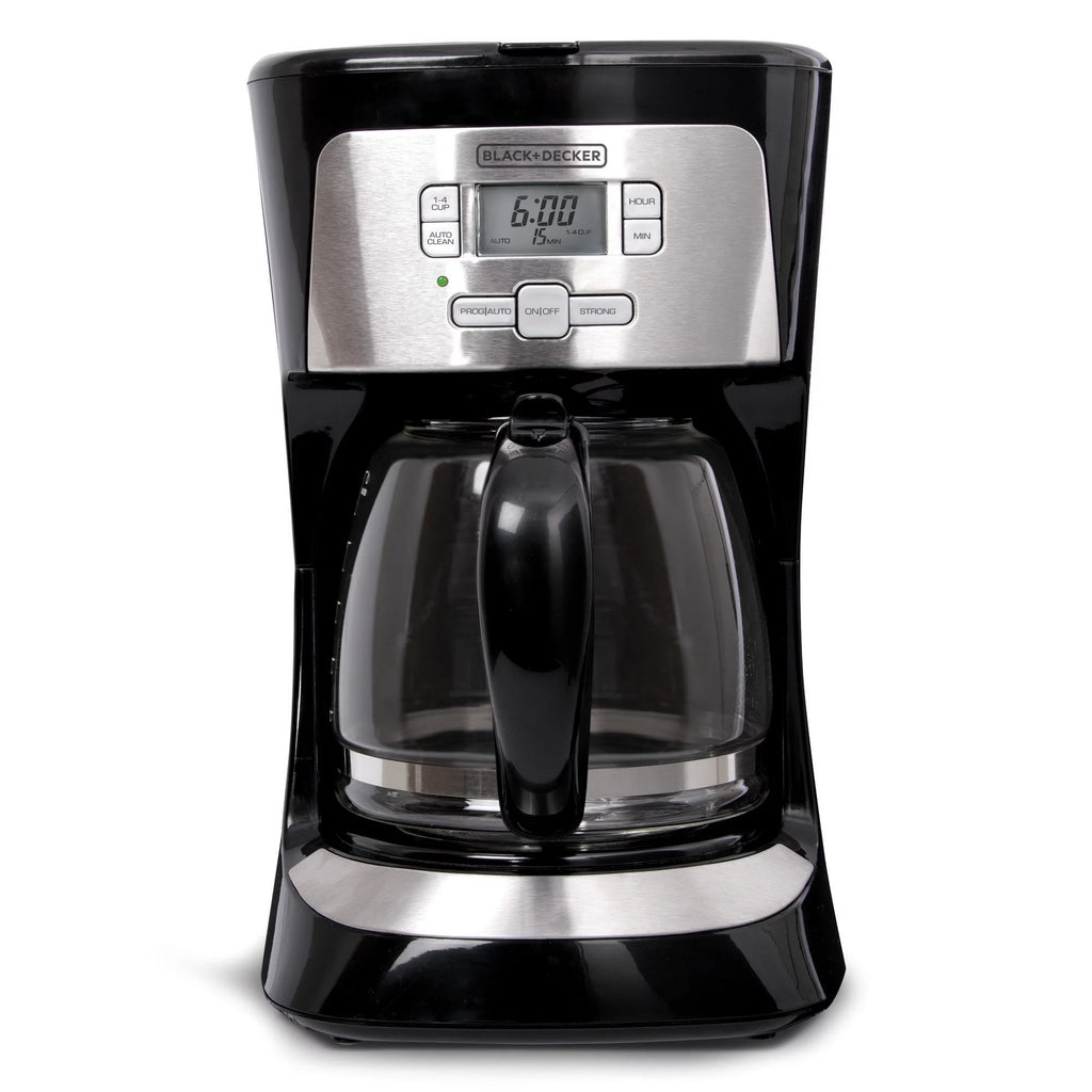 12-Cup Programmable Black Coffeemaker I566
