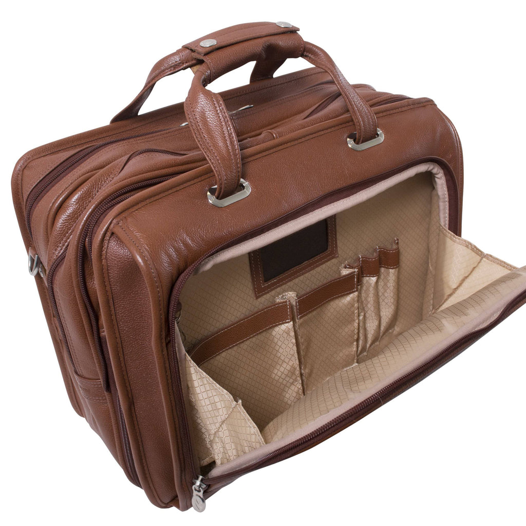 Black Wheeled Laptop Case S212