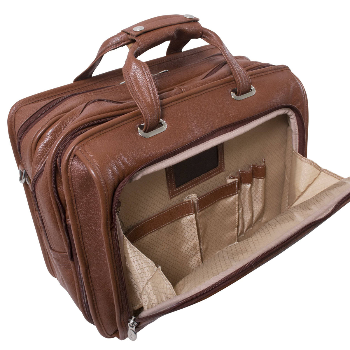 Black Wheeled Laptop Case S212