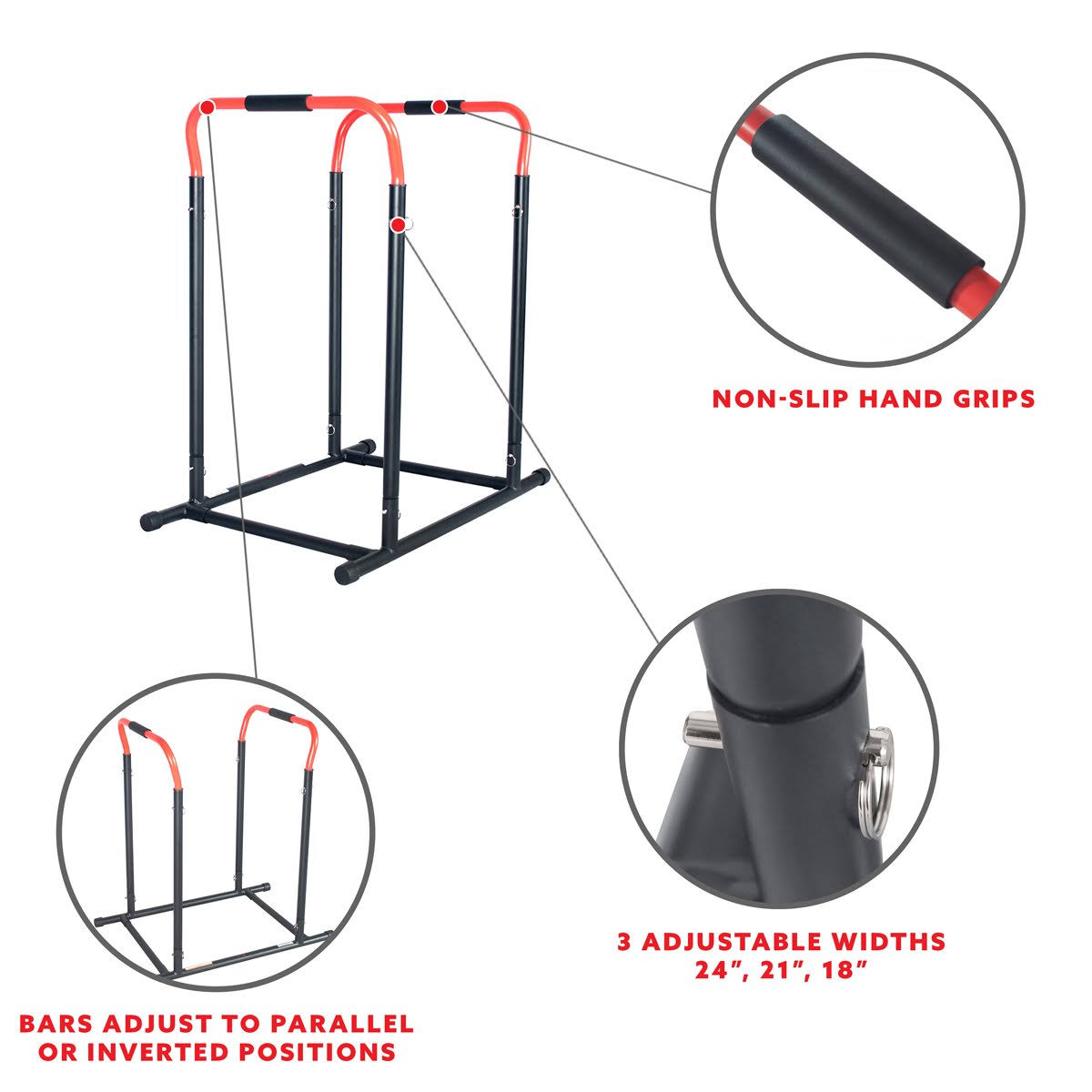 Adjustable High Weight Capacity Dip Stand Station N814