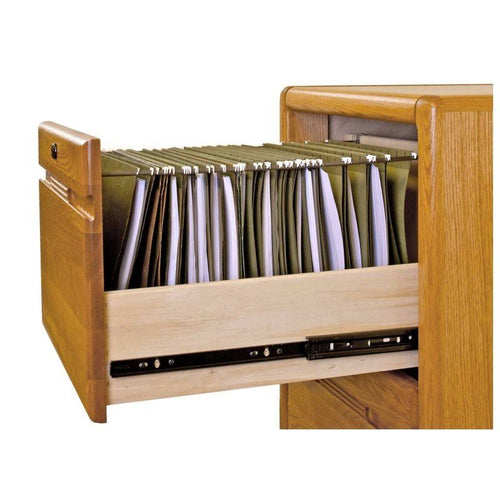 2 Drawer Medium Oak File Cabinet N187694