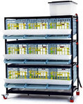 3 Layer ABS Plastic Quail Cage M988