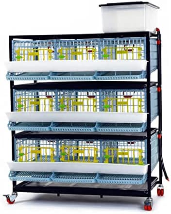 3 Layer ABS Plastic Quail Cage M988