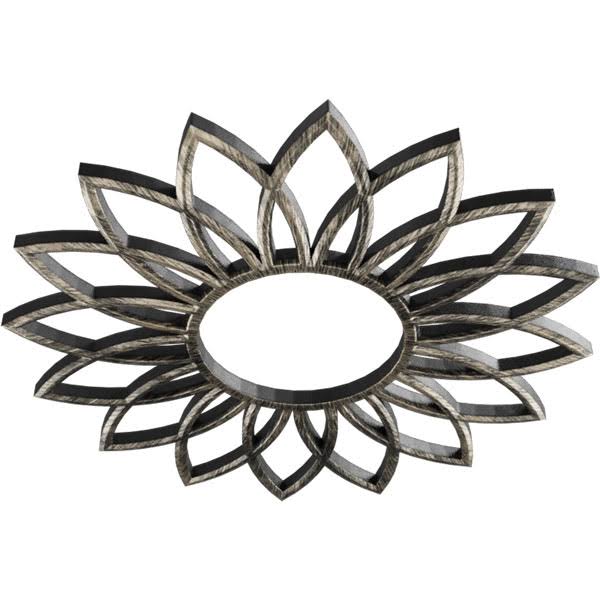 36x22OD x 13 7/8x22ID x 1x22P PVC Pierced Ceiling Medallion U55973