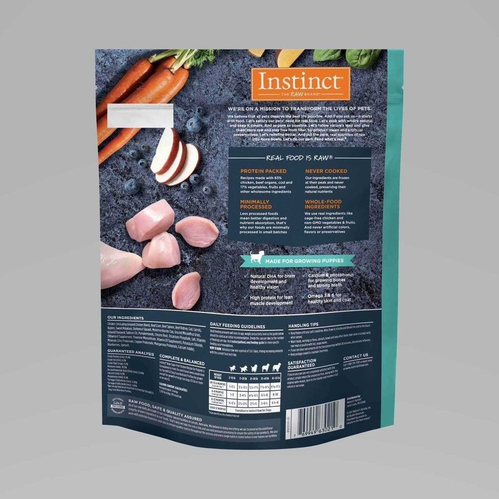 Cage-Free Chicken Recipe Puppy Bites Dog Food B6309